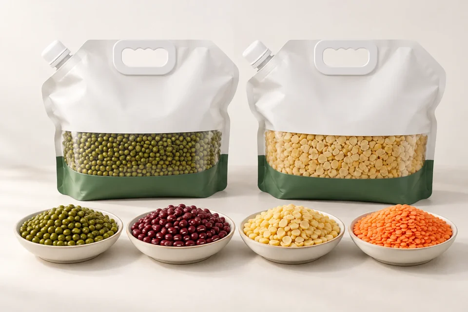 Beans & lentils — AI-generated application illustration
