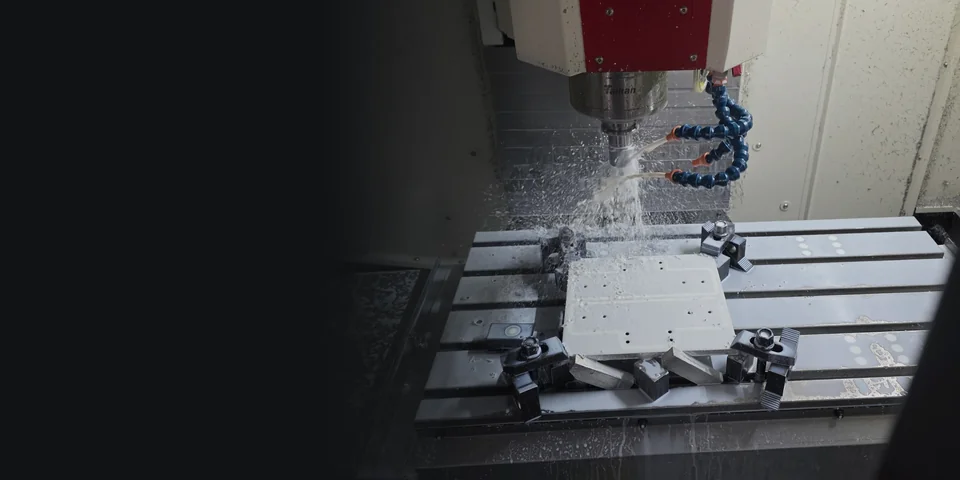 CNC machining in the supplied LINYOPACK factory materials