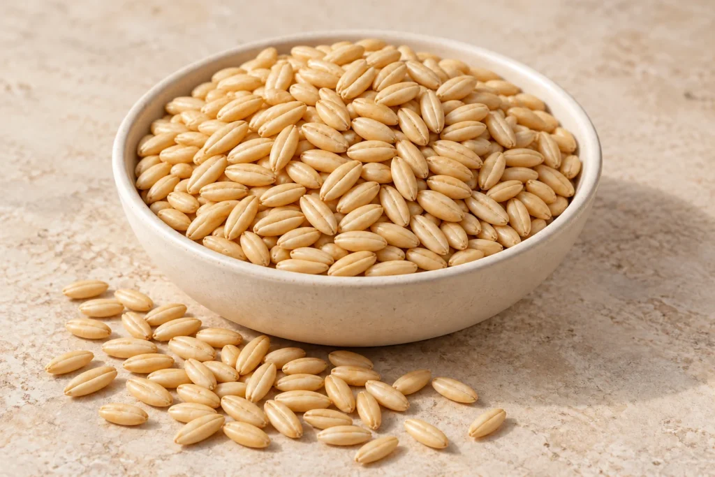 Oat groats — AI-generated material illustration
